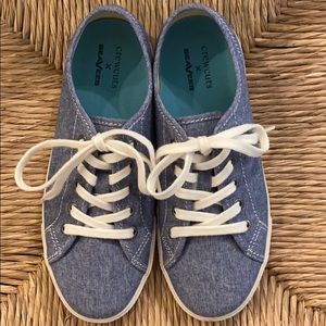 Boy’s SeaVees for J. Crew chambray sneaker